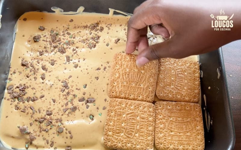 Bolo de Caramelo com Chocolate e Menta