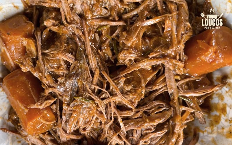 Carne de Vaca Desfiada