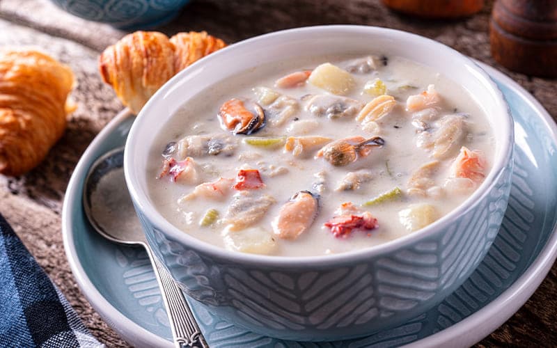 Receita do Mundo: Chowder de Mariscos